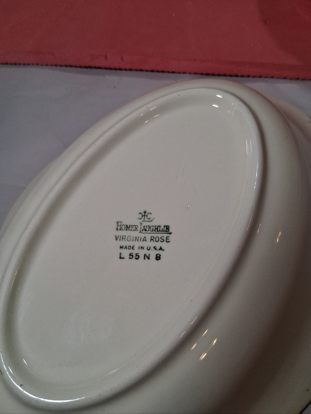 15 Homer Laughlin Virginia Rose Floral Bowls Round and Oval USA - Picture 7 of 9